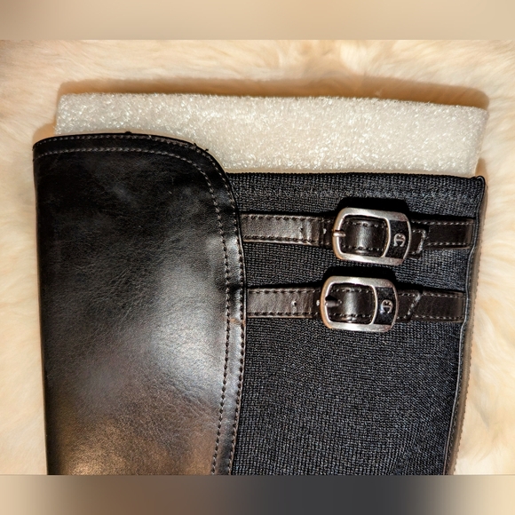 ETIENNE AIGNER E - Celina Black knee high boots - Size 8 1/2 M - in original box - Picture 7 of 14